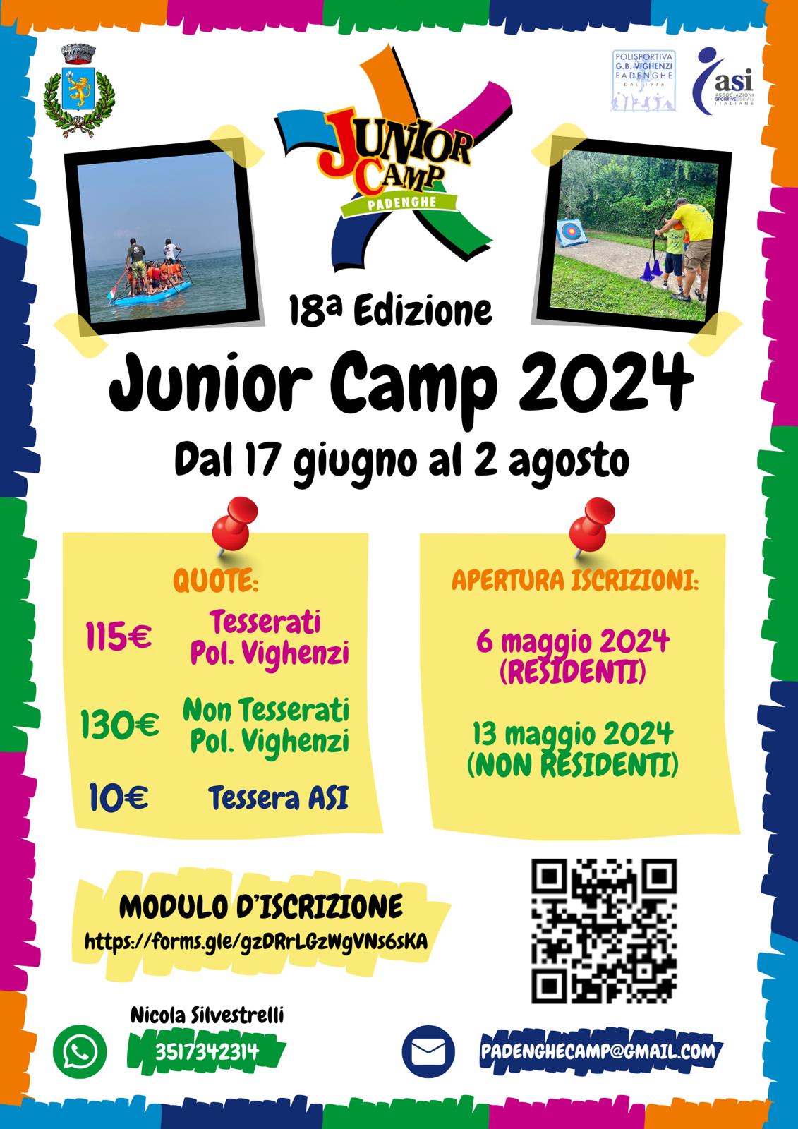 JUNIOR CAMP PADENGHE