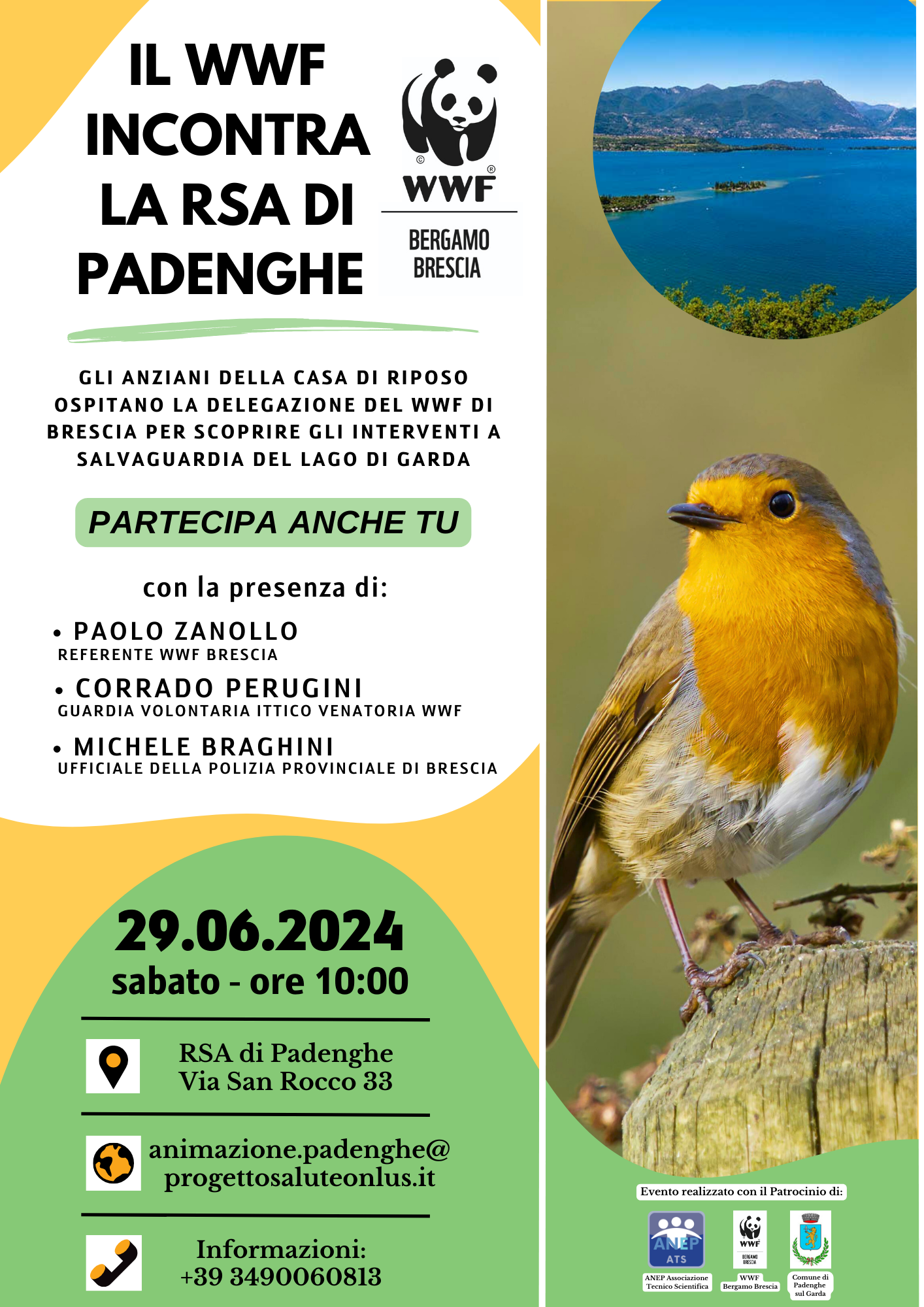 Il WWF incontra la RSA di Padenghe