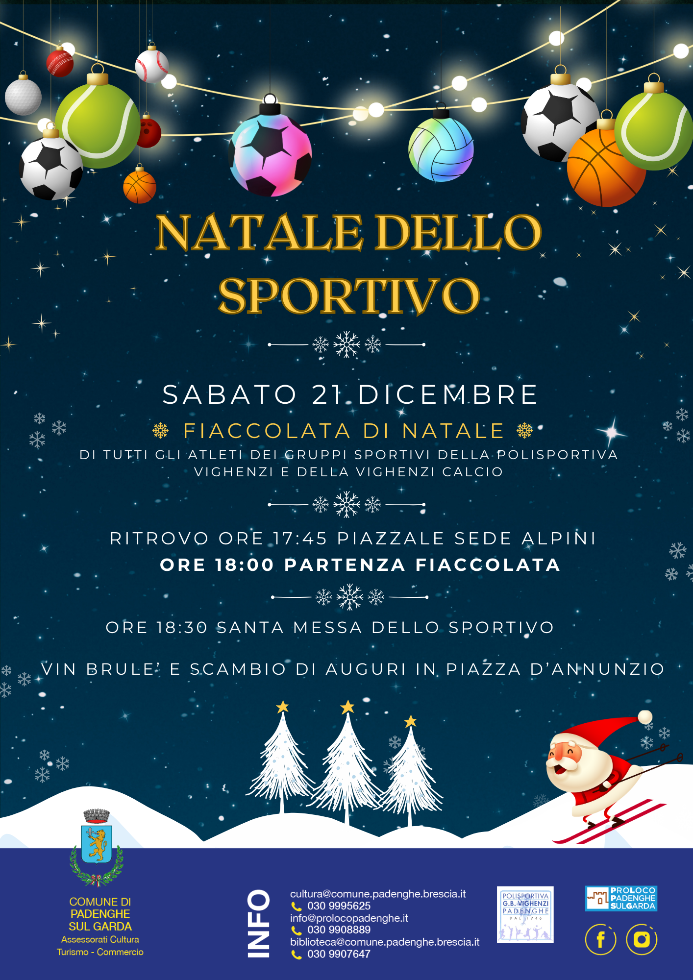 IL NATALE DELLO SPORTIVO