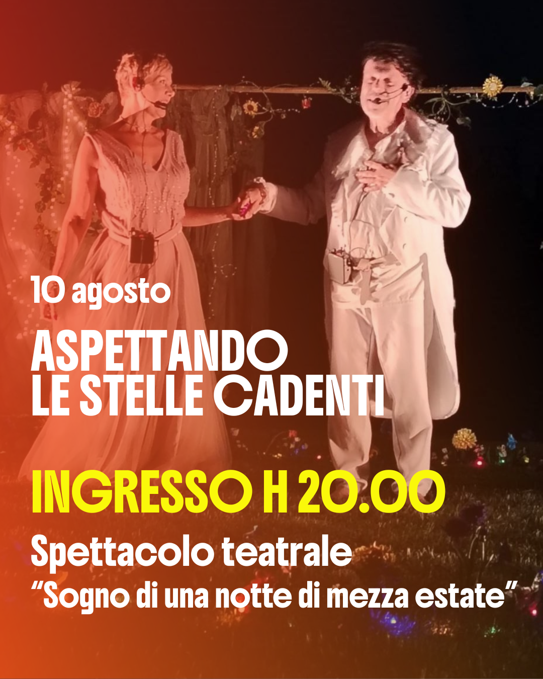 SOGNO DI UNA NOTTE DI MEZZA ESTATE ORE 20:00